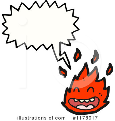 Royalty-Free (RF) Flames Clipart Illustration by lineartestpilot - Stock Sample #1178917