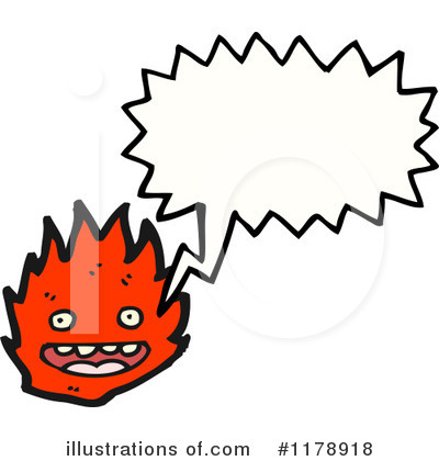 Royalty-Free (RF) Flames Clipart Illustration by lineartestpilot - Stock Sample #1178918