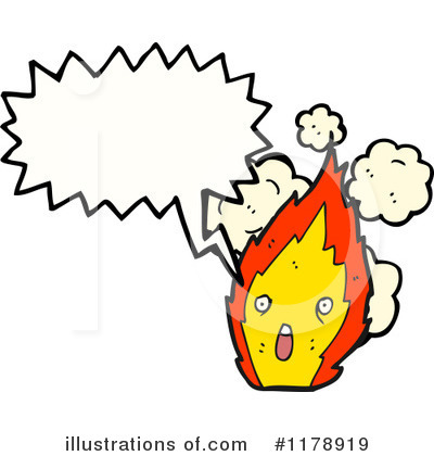 Royalty-Free (RF) Flames Clipart Illustration by lineartestpilot - Stock Sample #1178919