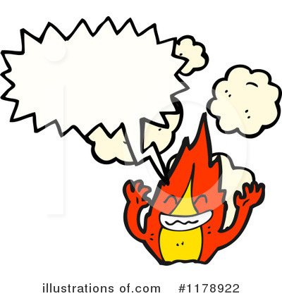 Royalty-Free (RF) Flames Clipart Illustration by lineartestpilot - Stock Sample #1178922