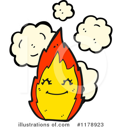 Royalty-Free (RF) Flames Clipart Illustration by lineartestpilot - Stock Sample #1178923