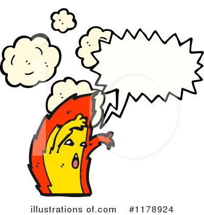 Royalty-Free (RF) Flames Clipart Illustration by lineartestpilot - Stock Sample #1178924