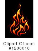 Flames Clipart #1208018 by BNP Design Studio