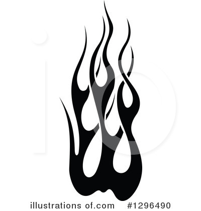 Royalty-Free (RF) Flames Clipart Illustration by Vector Tradition SM - Stock Sample #1296490