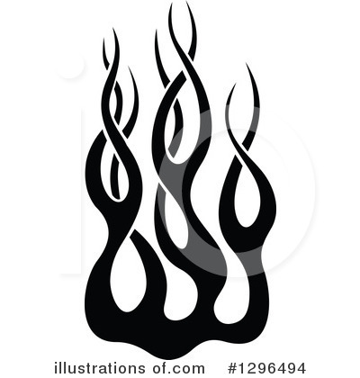 Royalty-Free (RF) Flames Clipart Illustration by Vector Tradition SM - Stock Sample #1296494