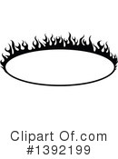 Flames Clipart #1392199 by dero