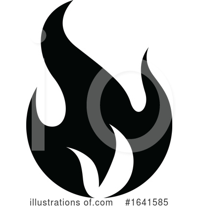 Royalty-Free (RF) Flames Clipart Illustration by dero - Stock Sample #1641585