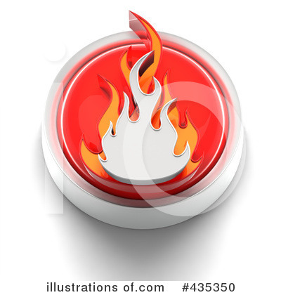 Royalty-Free (RF) Flames Clipart Illustration by Tonis Pan - Stock Sample #435350