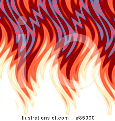 Royalty-Free (RF) Flames Clipart Illustration by Arena Creative - Stock Sample #85090