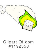 Flaming Envelope Clipart #1192558 by lineartestpilot
