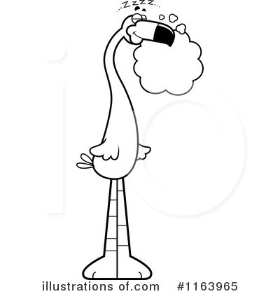 Royalty-Free (RF) Flamingo Clipart Illustration by Cory Thoman - Stock Sample #1163965