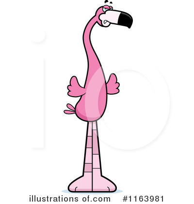 Royalty-Free (RF) Flamingo Clipart Illustration by Cory Thoman - Stock Sample #1163981