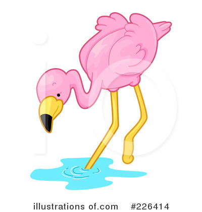 Royalty-Free (RF) Flamingo Clipart Illustration by BNP Design Studio - Stock Sample #226414