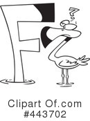 Flamingo Clipart #443702 by toonaday