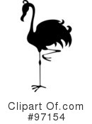 Flamingo Clipart #97154 by Pams Clipart