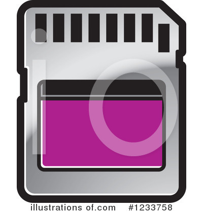 Memory Card Clipart #1233758 by Lal Perera
