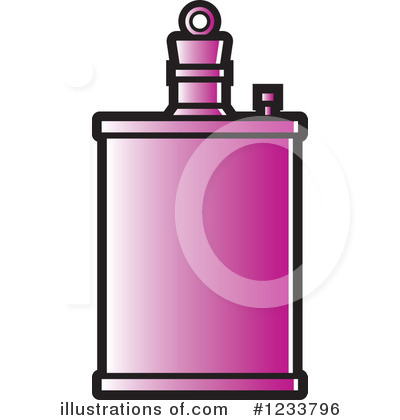 Flask Clipart #1233796 by Lal Perera