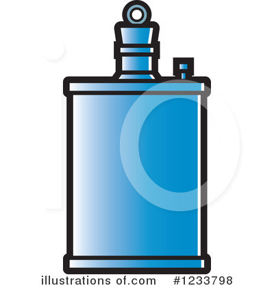 Royalty-Free (RF) Flask Clipart Illustration by Lal Perera - Stock Sample #1233798