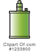 Flask Clipart #1233800 by Lal Perera