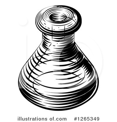 Royalty-Free (RF) Flask Clipart Illustration by AtStockIllustration - Stock Sample #1265349