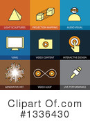 Flat Icons Clipart #1336430 by ColorMagic