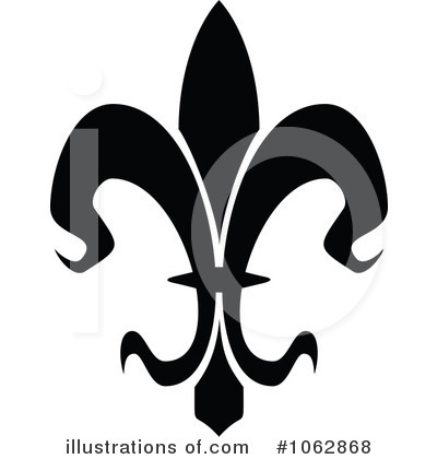 Royalty-Free (RF) Fleur De Lis Clipart Illustration by Vector Tradition SM - Stock Sample #1062868
