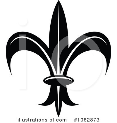 Royalty-Free (RF) Fleur De Lis Clipart Illustration by Vector Tradition SM - Stock Sample #1062873