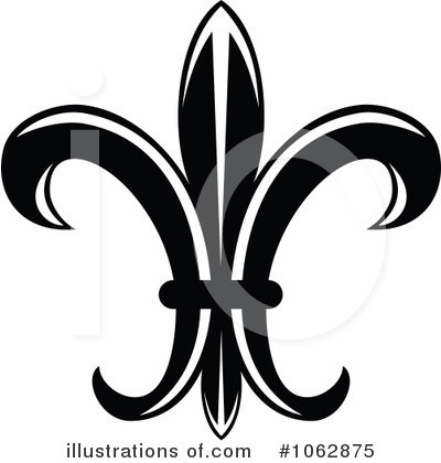 Royalty-Free (RF) Fleur De Lis Clipart Illustration by Vector Tradition SM - Stock Sample #1062875