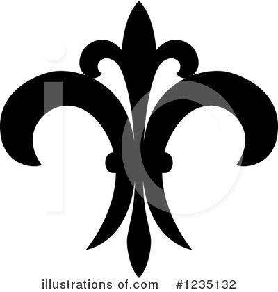 Royalty-Free (RF) Fleur De Lis Clipart Illustration by Vector Tradition SM - Stock Sample #1235132