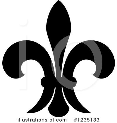 Royalty-Free (RF) Fleur De Lis Clipart Illustration by Vector Tradition SM - Stock Sample #1235133