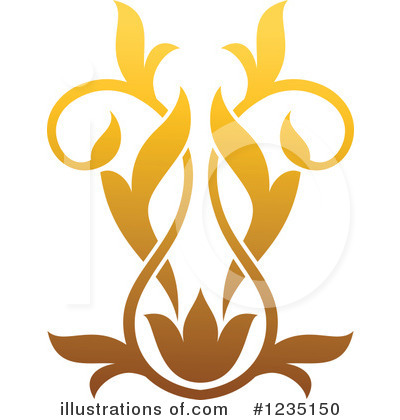 Royalty-Free (RF) Fleur De Lis Clipart Illustration by Vector Tradition SM - Stock Sample #1235150