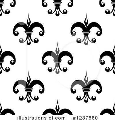 Royalty-Free (RF) Fleur De Lis Clipart Illustration by Vector Tradition SM - Stock Sample #1237860