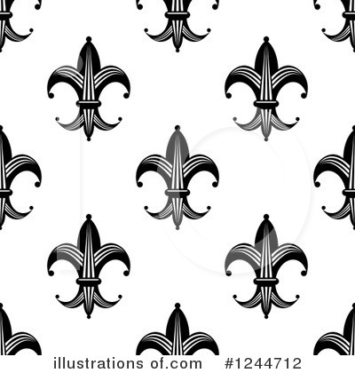 Royalty-Free (RF) Fleur De Lis Clipart Illustration by Vector Tradition SM - Stock Sample #1244712