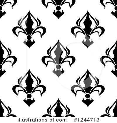 Royalty-Free (RF) Fleur De Lis Clipart Illustration by Vector Tradition SM - Stock Sample #1244713