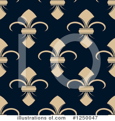 Royalty-Free (RF) Fleur De Lis Clipart Illustration by Vector Tradition SM - Stock Sample #1250047