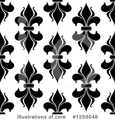 Royalty-Free (RF) Fleur De Lis Clipart Illustration by Vector Tradition SM - Stock Sample #1250048