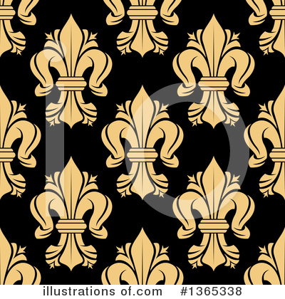 Royalty-Free (RF) Fleur De Lis Clipart Illustration by Vector Tradition SM - Stock Sample #1365338