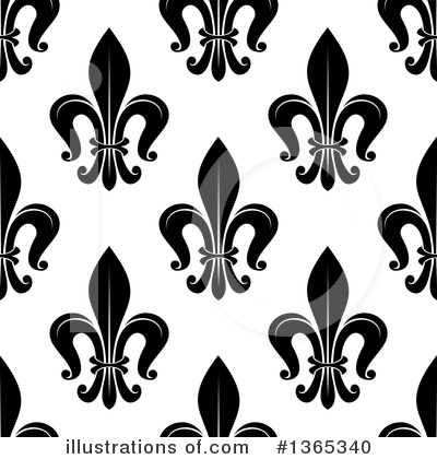 Royalty-Free (RF) Fleur De Lis Clipart Illustration by Vector Tradition SM - Stock Sample #1365340