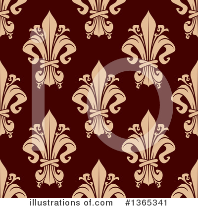 Royalty-Free (RF) Fleur De Lis Clipart Illustration by Vector Tradition SM - Stock Sample #1365341