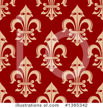 Royalty-Free (RF) Fleur De Lis Clipart Illustration by Vector Tradition SM - Stock Sample #1365342