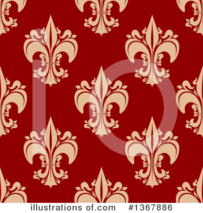 Royalty-Free (RF) Fleur De Lis Clipart Illustration by Vector Tradition SM - Stock Sample #1367886