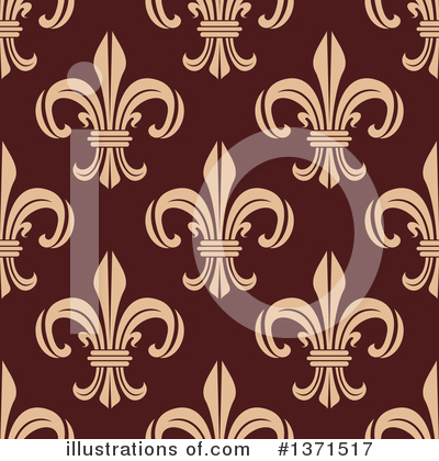 Royalty-Free (RF) Fleur De Lis Clipart Illustration by Vector Tradition SM - Stock Sample #1371517
