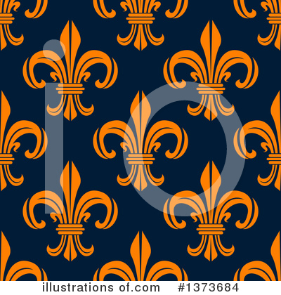 Royalty-Free (RF) Fleur De Lis Clipart Illustration by Vector Tradition SM - Stock Sample #1373684