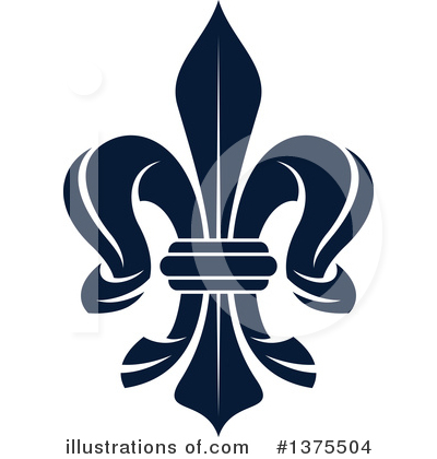Royalty-Free (RF) Fleur De Lis Clipart Illustration by Vector Tradition SM - Stock Sample #1375504