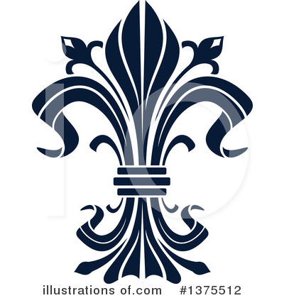 Royalty-Free (RF) Fleur De Lis Clipart Illustration by Vector Tradition SM - Stock Sample #1375512