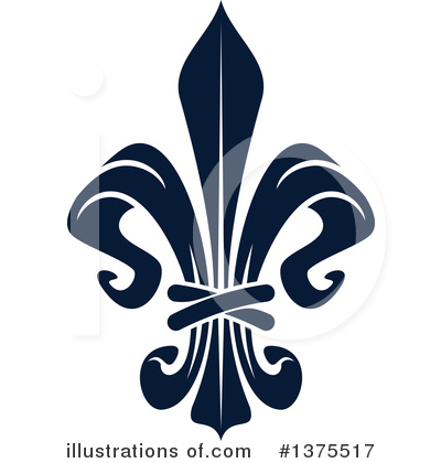 Royalty-Free (RF) Fleur De Lis Clipart Illustration by Vector Tradition SM - Stock Sample #1375517