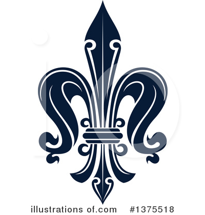 Royalty-Free (RF) Fleur De Lis Clipart Illustration by Vector Tradition SM - Stock Sample #1375518