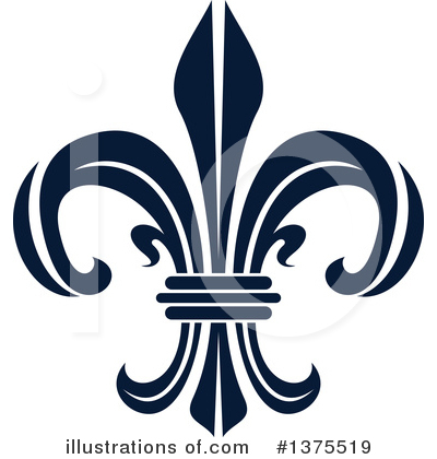 Royalty-Free (RF) Fleur De Lis Clipart Illustration by Vector Tradition SM - Stock Sample #1375519