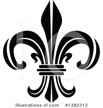 Royalty-Free (RF) Fleur De Lis Clipart Illustration by Vector Tradition SM - Stock Sample #1382313