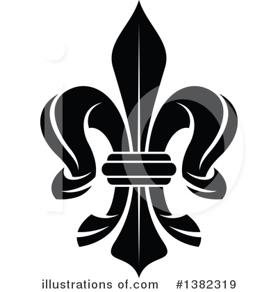 Royalty-Free (RF) Fleur De Lis Clipart Illustration by Vector Tradition SM - Stock Sample #1382319